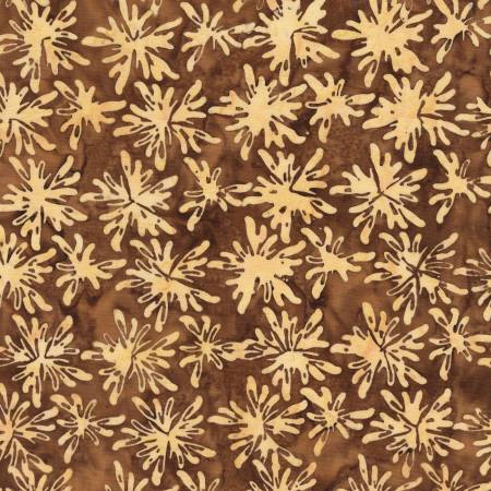 Mocha Blooms Batik By Anthology – North Shore Quilting