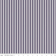 Sophisticated Halloween  ticking Heather  by Riley Blake sold by the yard