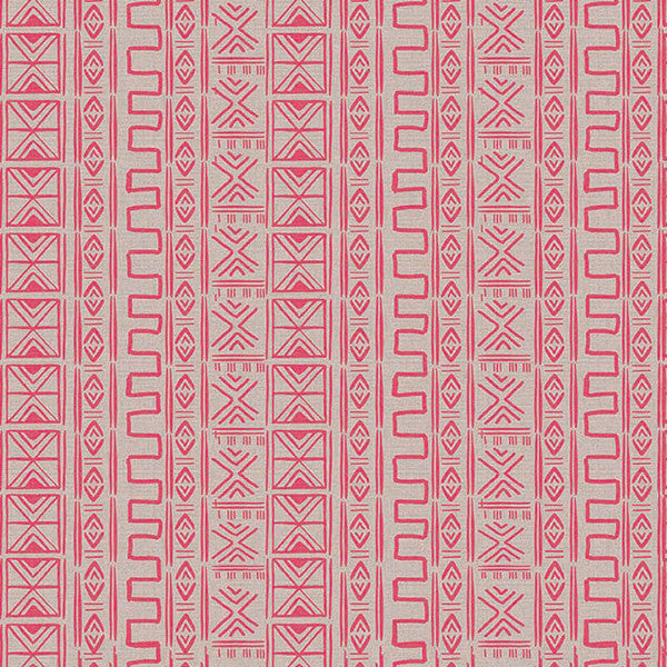 City Tribe mud cloth, red-online only