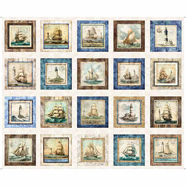 Siren’s Call Nautical Patches white