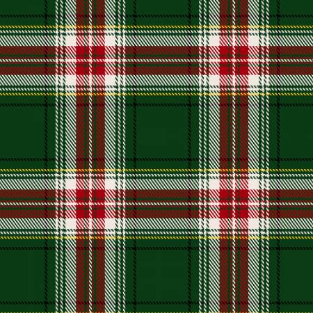 Green Christmas on Flannel, fabric by the yard