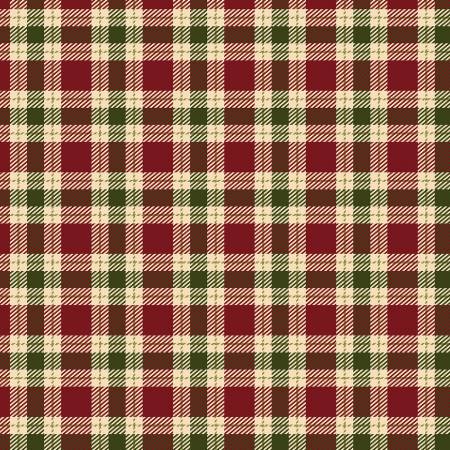 Red Christmas on Flannel, fabric by the yard