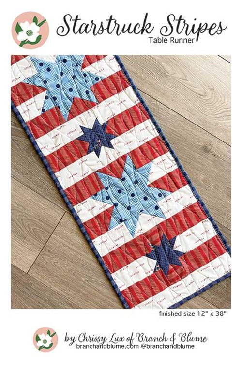 Starstruck Stripes G* BNB 2314 Branch & Blume, table runner pattern