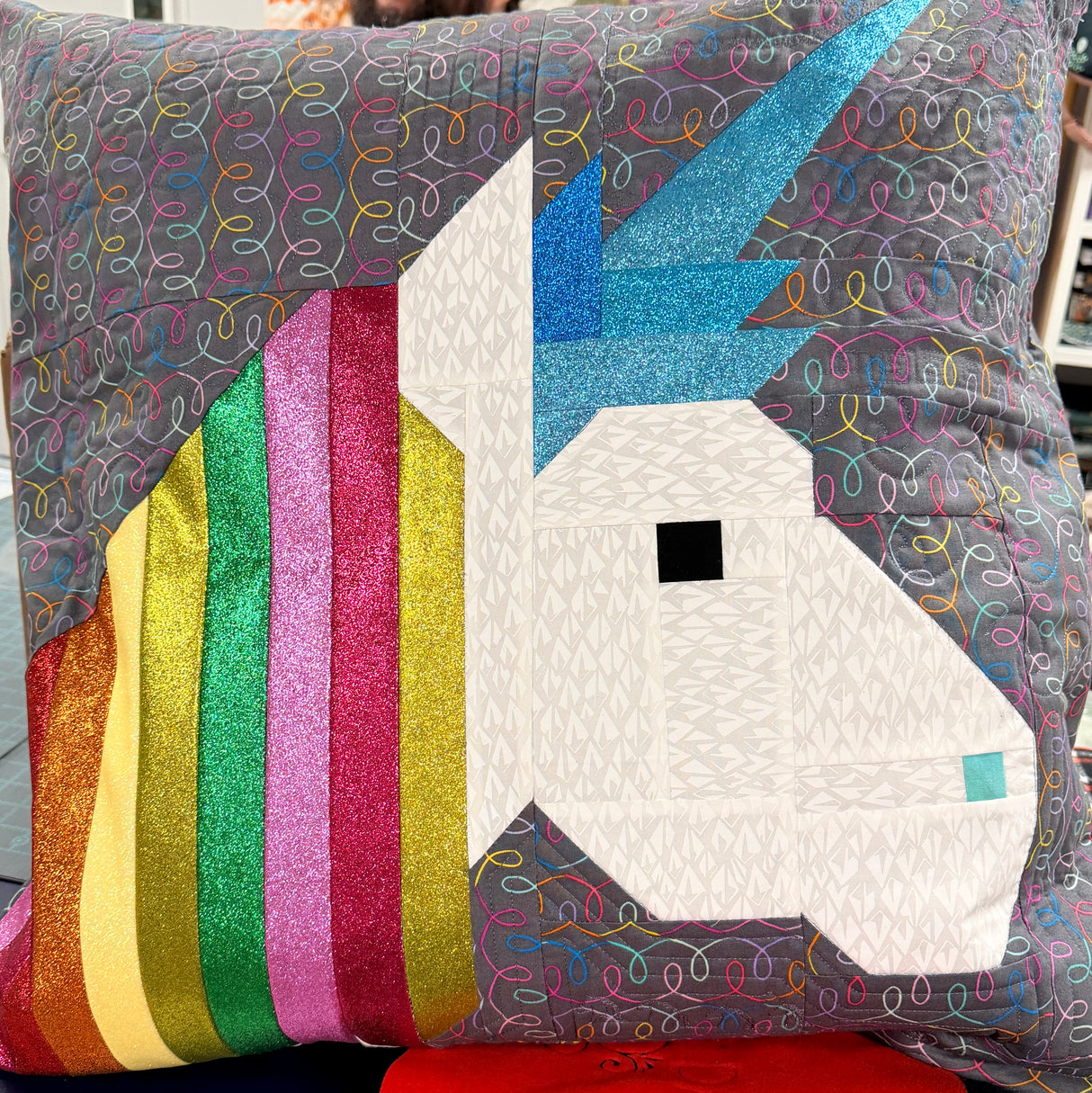Elizabeth Hartman's Lisa the Unicorn Pillow Kit