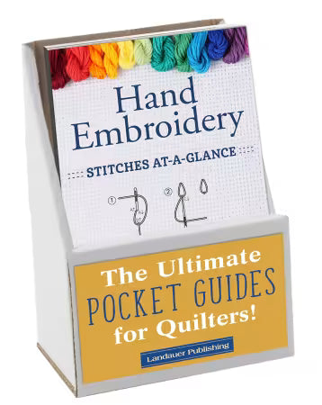 Hand Embroidery Stitches At-A-Glance Pocket Guide