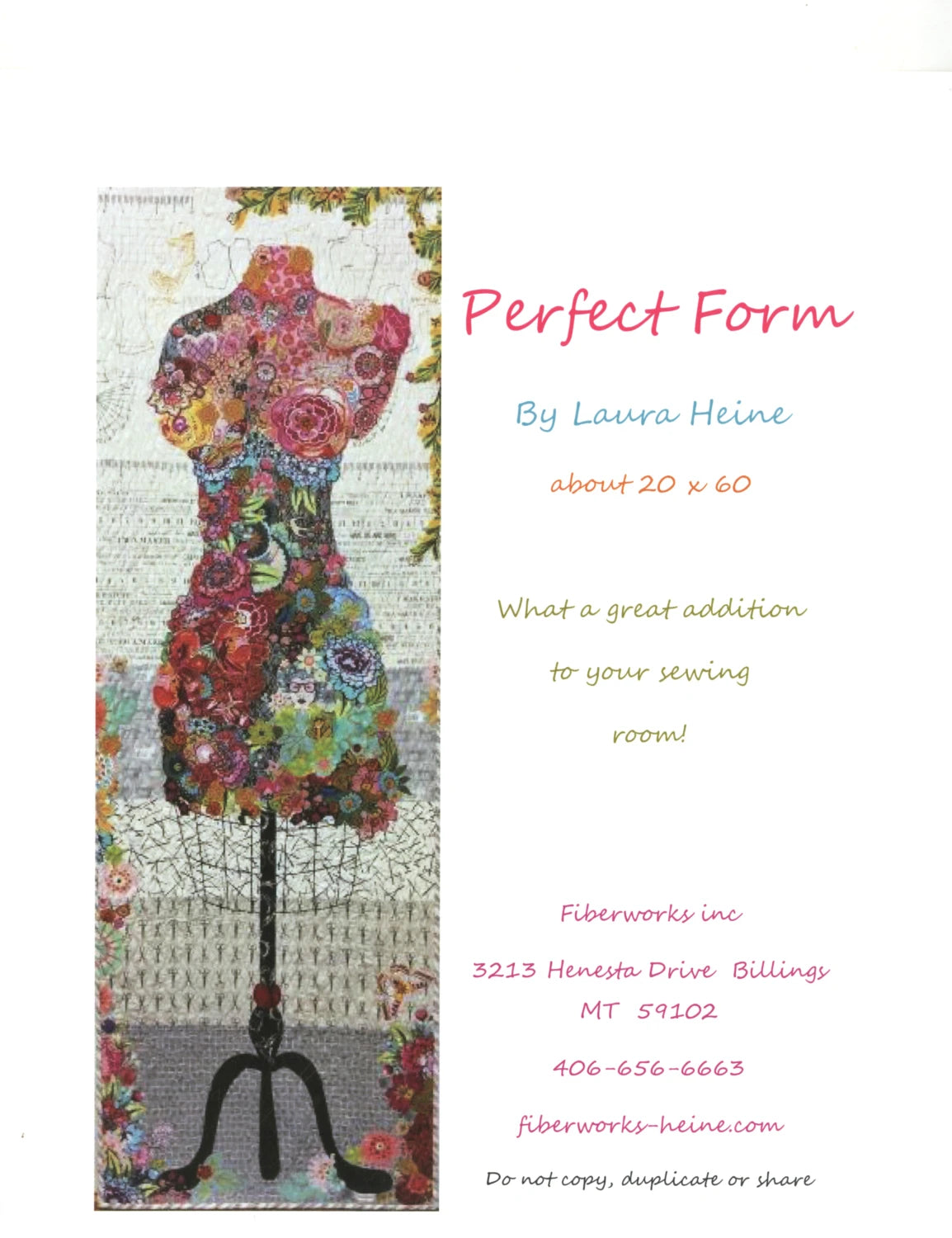 Perfect Form Collage Pattern