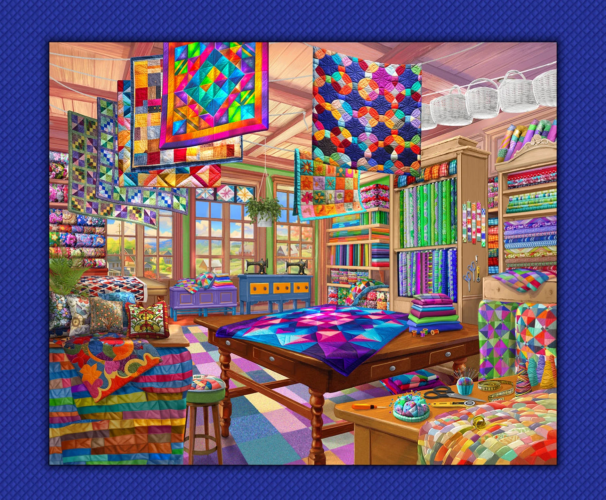 Quilt Shoppe Panel