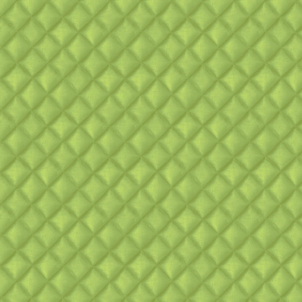 Quilted Fabric Print- Lime by the yard