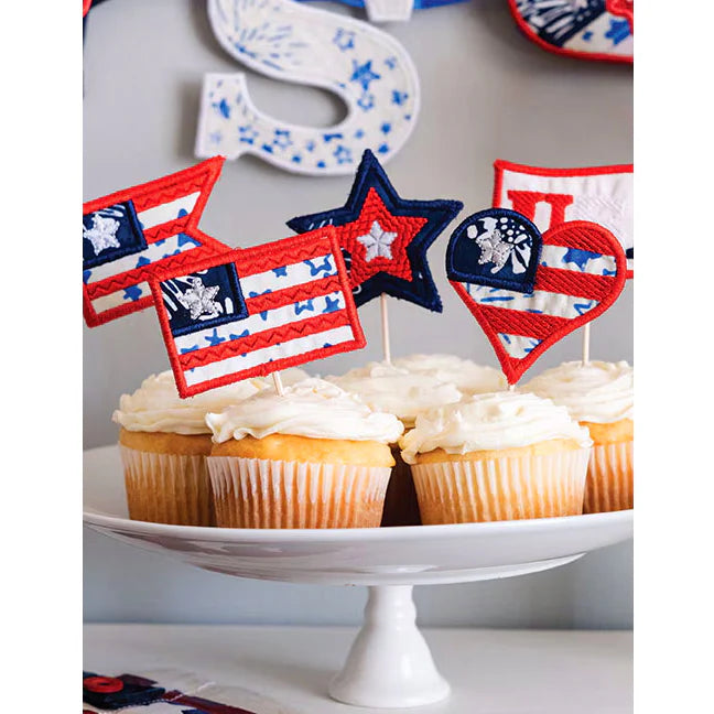 Machine Embroidery Design Collection -Let Freedom Reign by Riley Blake