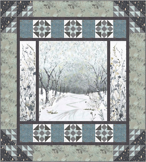 Hazy Shade of Winter, Lookout Trail Quilt Kit