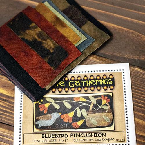 Bluebird Pincushion Kit PRI 345 from Primitive Gatherings