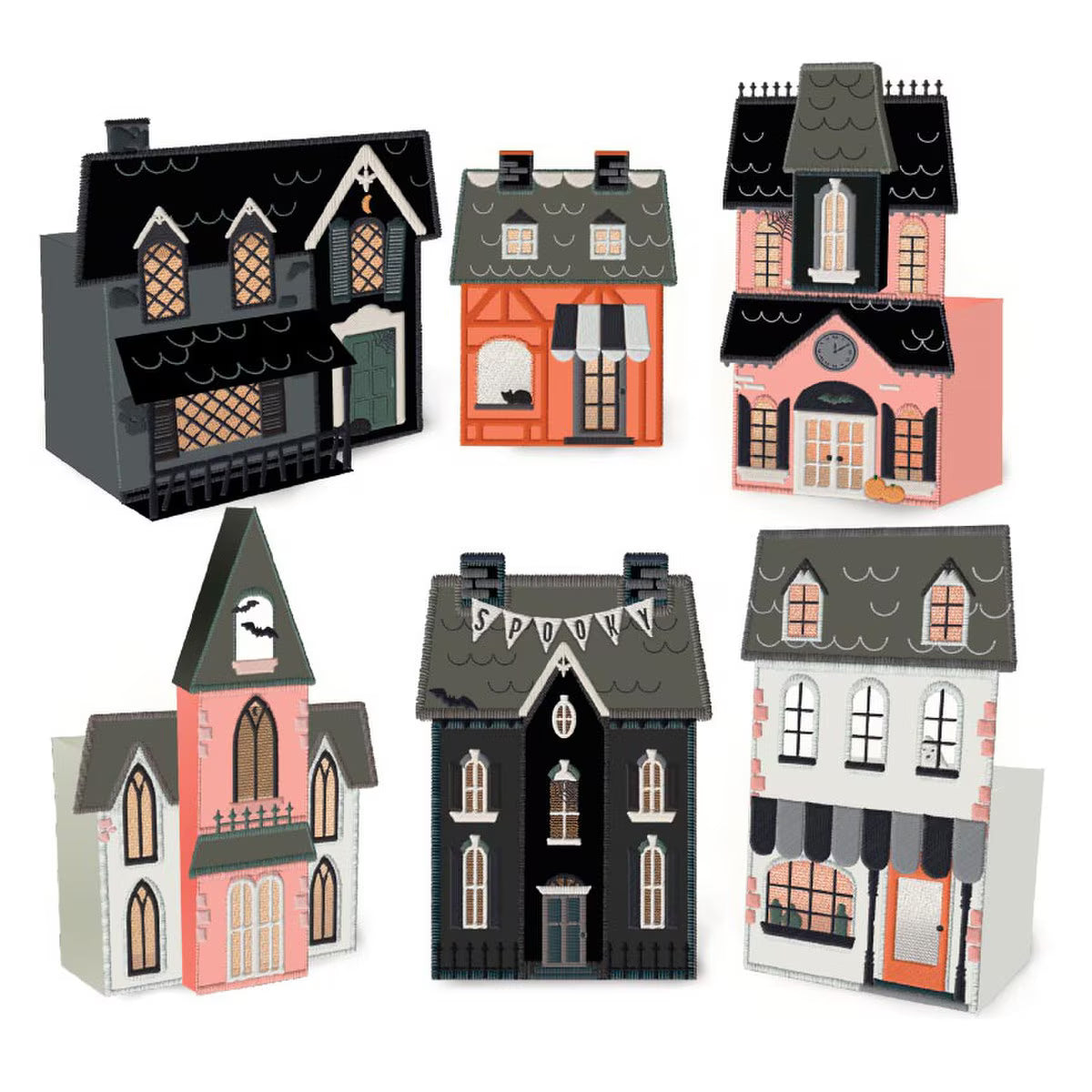 Machine Embroidery Frank 'n Town Embroidery patterns USB Stick from Riley Blake