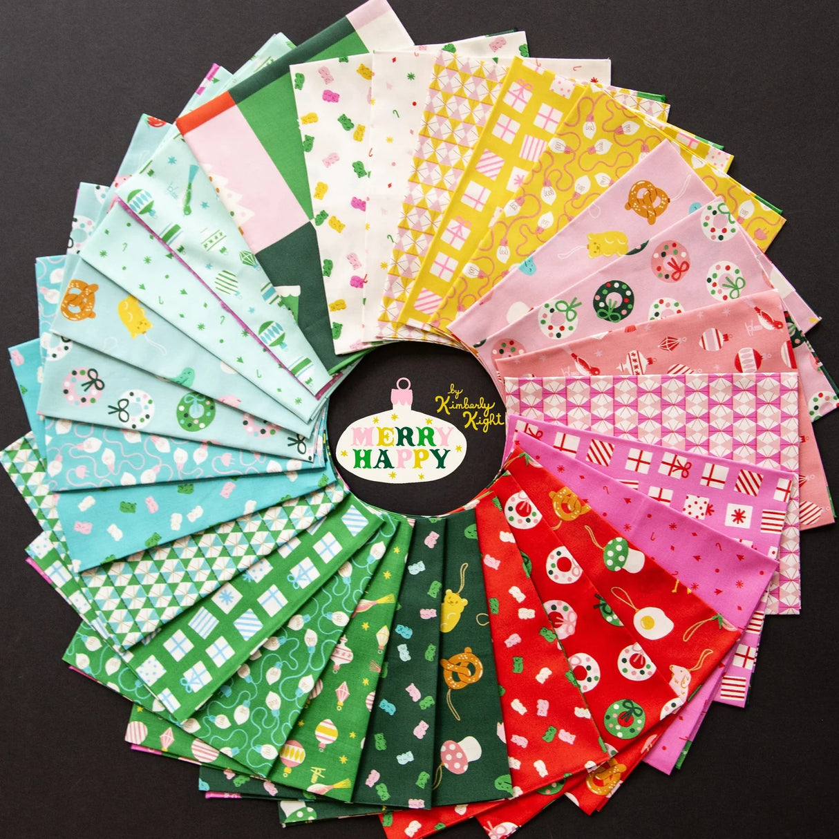 Merry Happy Jelly Roll® RS3097JR Ruby Star Society