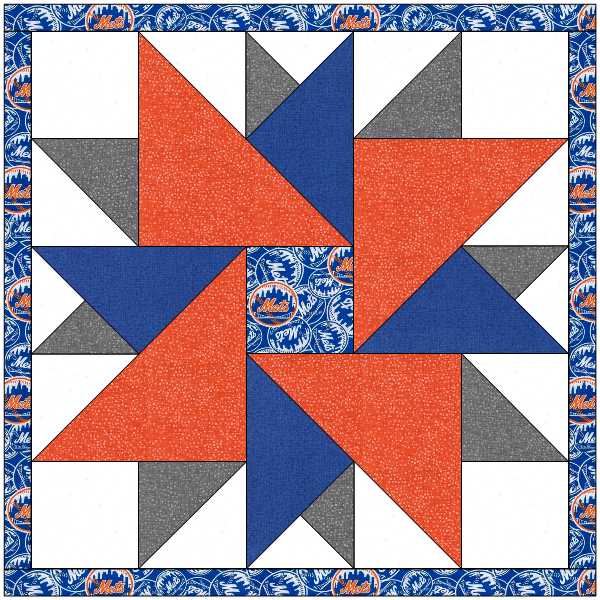 Happy Go Lucky Mets Bundle with or without pattern