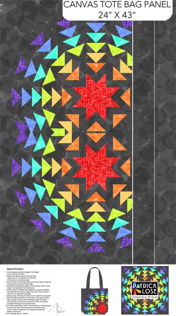 Tonal Trios - 30th Anniversary Tote - Tote bag Panel