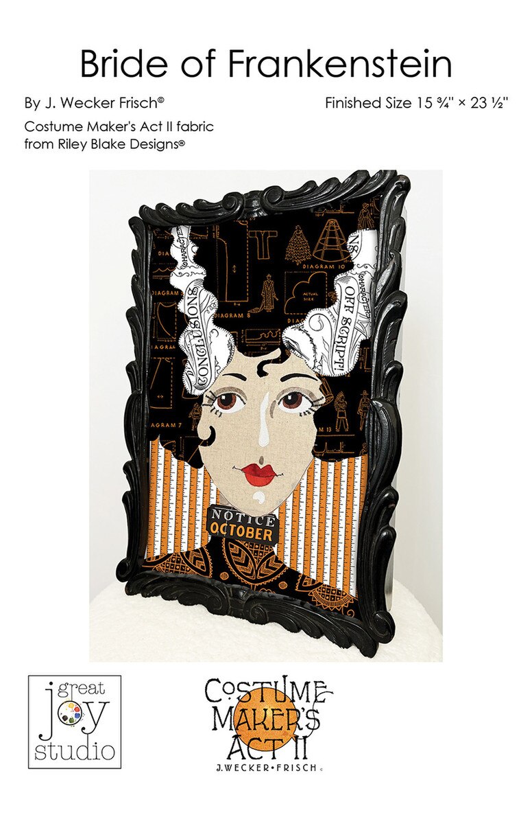 J. Wecker Frisch Bride of Applique Quilt Pattern