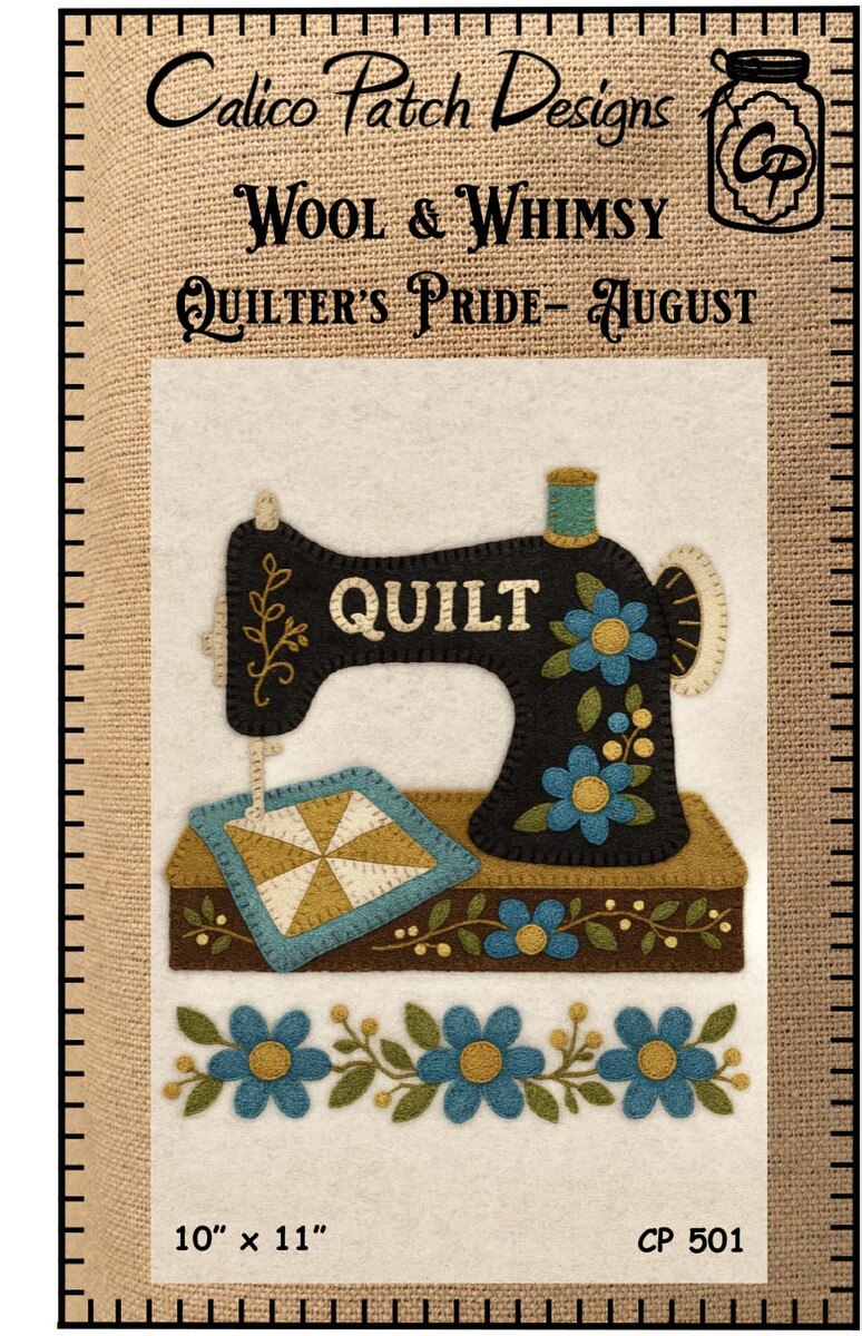 Celebrate every season with our Wool Appliqué Banner of the Month Program! Starts July 2026