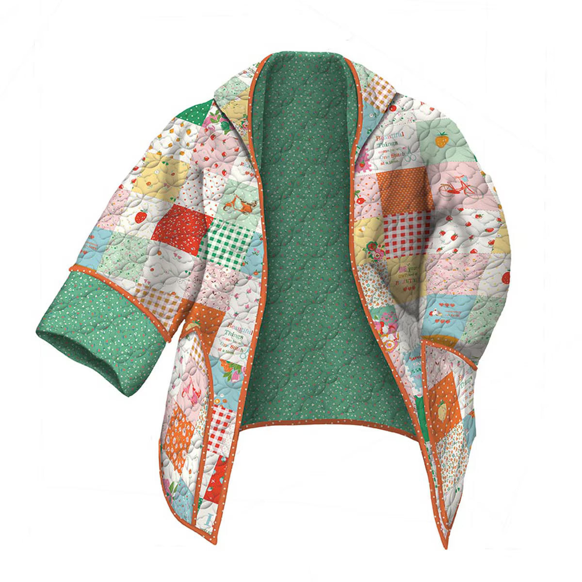Carling Loves Cats Quilt Coat Pattern