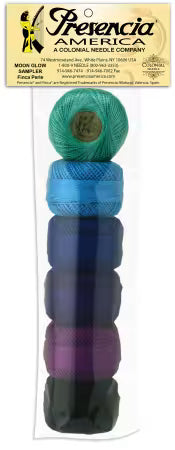 Presencia Pearl Cotton Size 8 Thread Sampler Moon Glow By Jinny Beyer