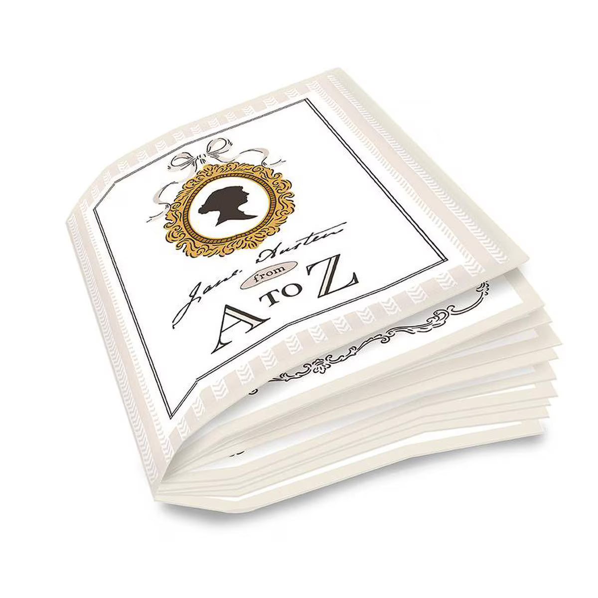 Jane Austen Soft Book Panel from Riley Blake