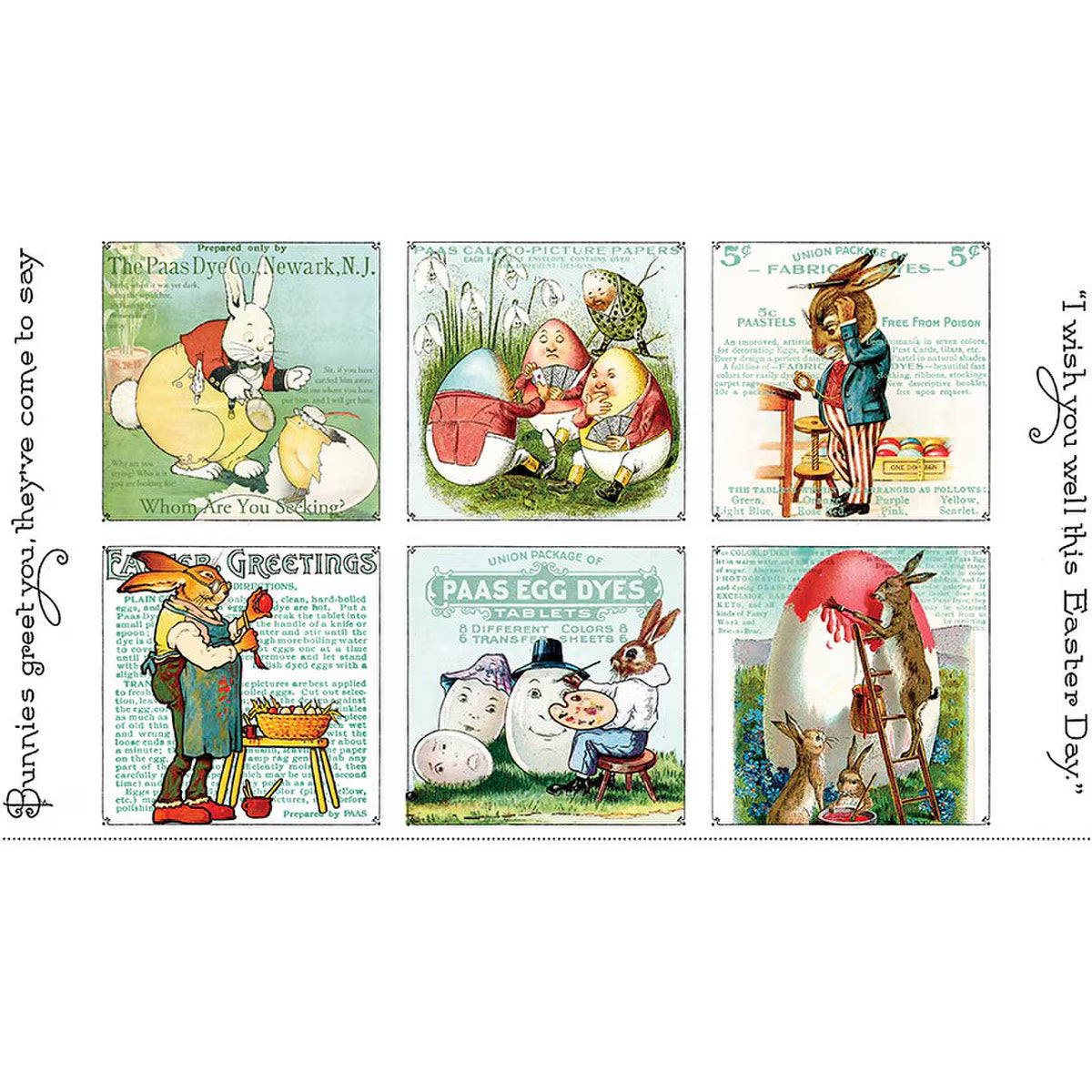 Egg Hunt Egg Hunt Large Patch Panel from Riley Blake