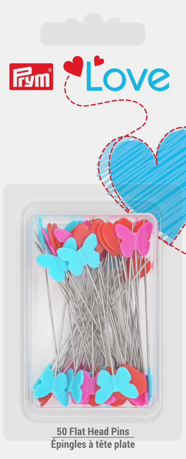 Prym Love Flat Head Pins