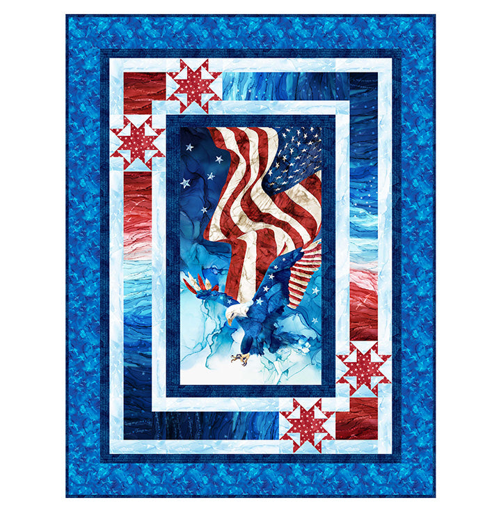 Rippling Colors quilt pattern