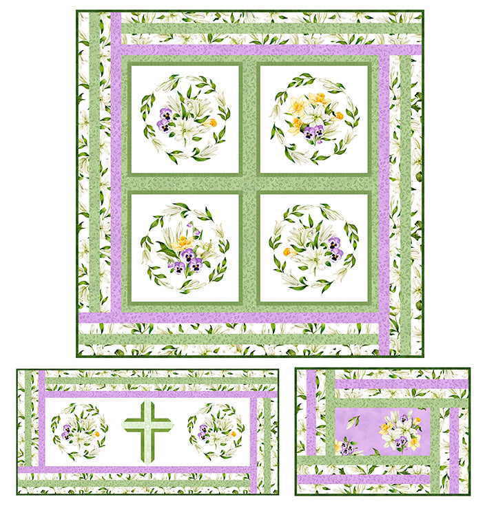 Spring Awakening, by Northcott Drive Thru printed pattern