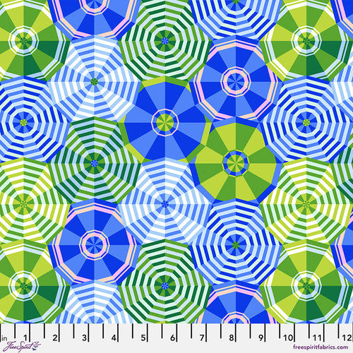 Sun Shade - Blue || La Dolce Vita Stacy Peterson from Freespirit, by the yard