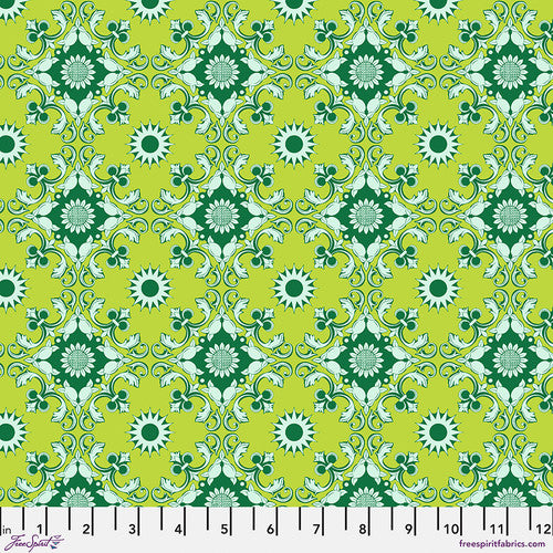 Portofino - Lime || La Dolce Vita Stacy Peterson from Freespirit, by the yard