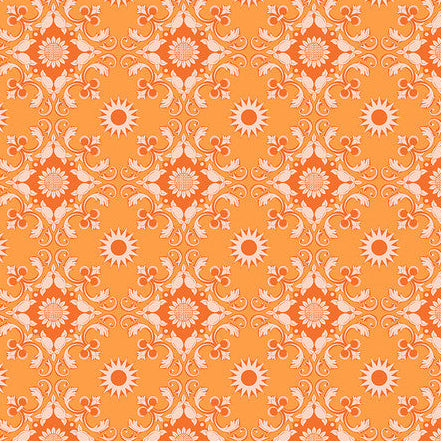 Portofino - Orange || La Dolce Vita Stacy Peterson from Freespirit, by the yard