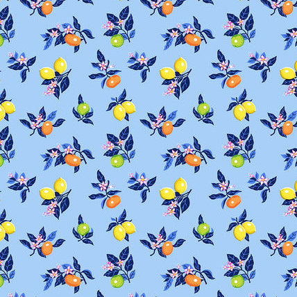 SM Fresh Squeezed - Sky || La Dolce Vita Stacy Peterson from Freespirit, by the yard