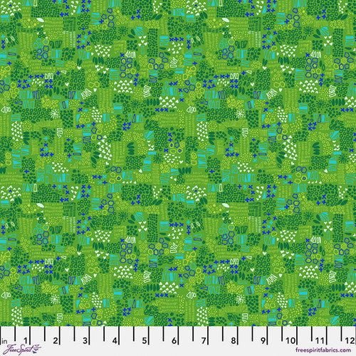 Seeds - Green || La Dolce Vita by Stacy Peterson from Freespirit, by the yard