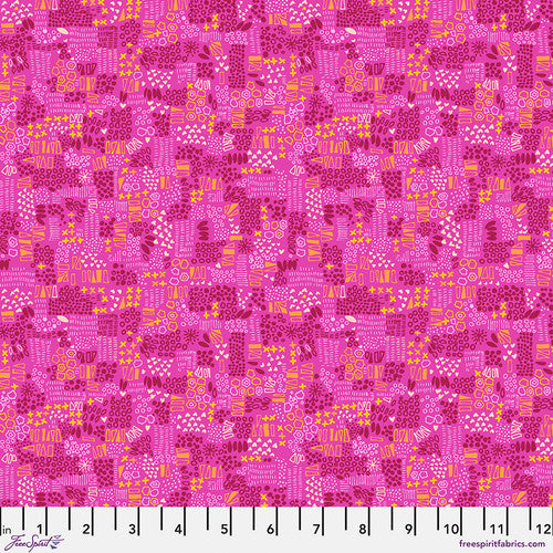 Seeds - Magenta || La Dolce Vita by Stacy Peterson from Freespirit, by the yard