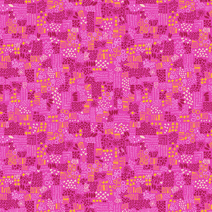 Seeds - Magenta || La Dolce Vita by Stacy Peterson from Freespirit, by the yard
