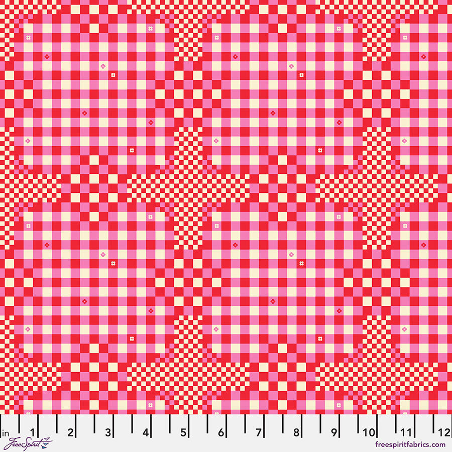 Gingham Checks - Hot Pink || Market Days from Stacy Peterson