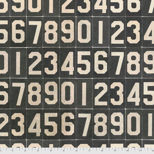 Tim Holtz, Eclectic Elements, Numbers - Black || Monochrome