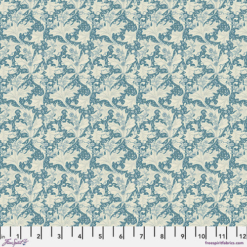 Small Wallflower - Blue, Emery Walker from Morris & Co