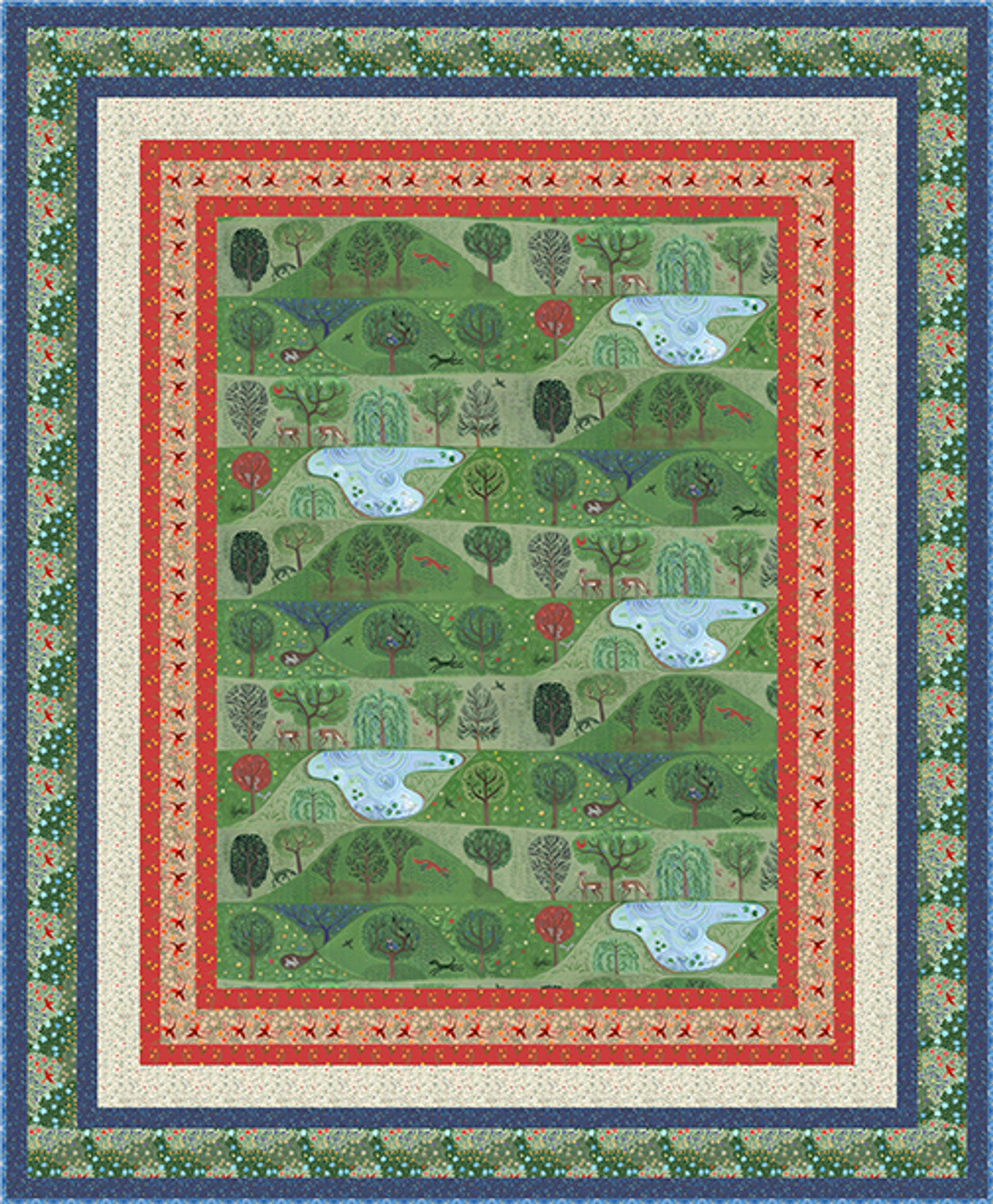 Adam Trest - Promenade Quilt