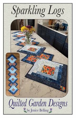 Sparkling Logs printed pattern packet