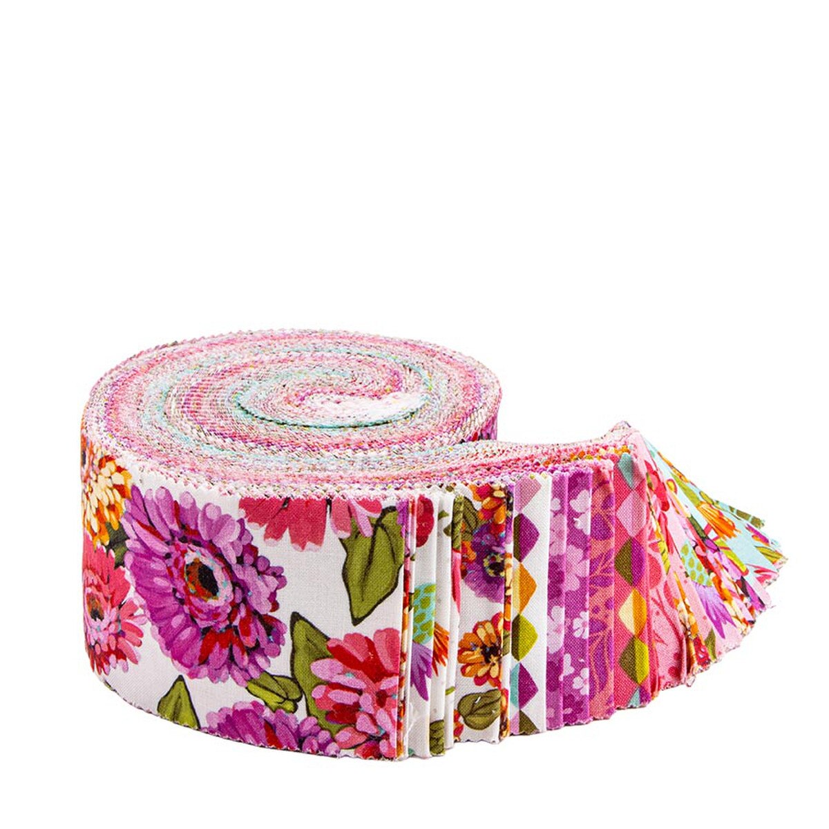 Zinnias 2 1/2" Rolie Polie