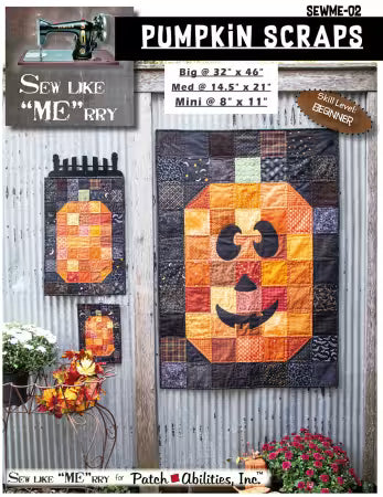 🎃 Beginner Quilting: Pumpkin Scraps Wall Hanging Saturday Oct 31, 2026 10:30-4pm