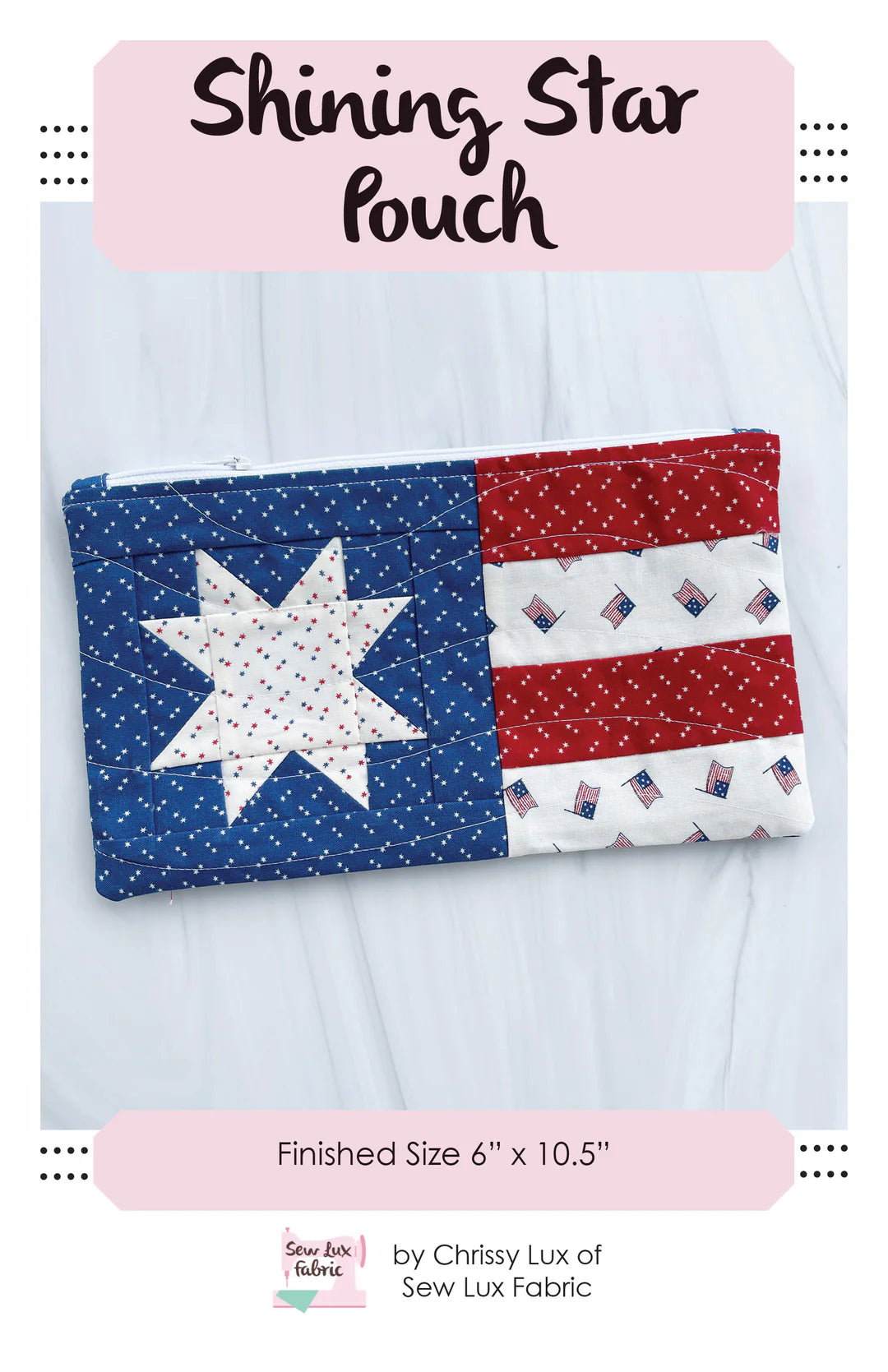 Shining Star Pouch PDF Pattern