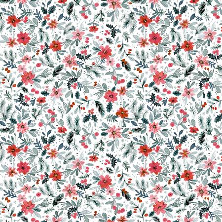 White Holiday Floral