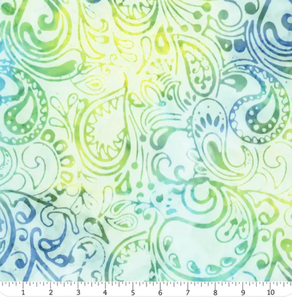 Tonga Seaglass Batik by Timeless Treasures by the yard