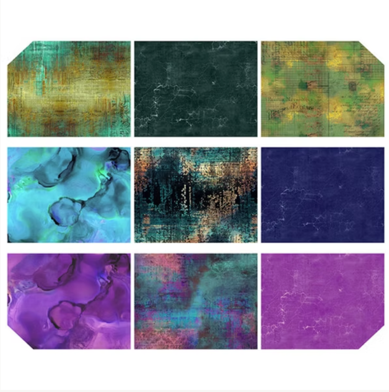 Tim Holtz Saturday Stash 2.5" Mini Design Roll Towers - Multi