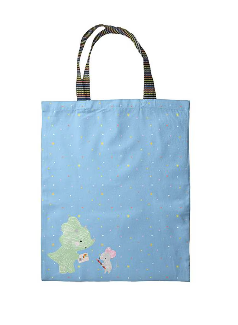 New Box of Crayons Crayola Zipper Pouch, Crayon Roll & Tote Panel from Riley Blake by the panel