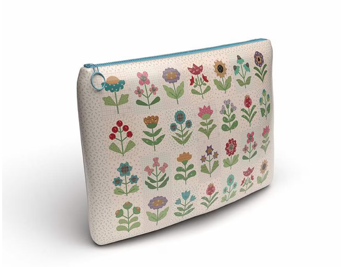 Lori Holt Gentler Times Vinyl Project Bag