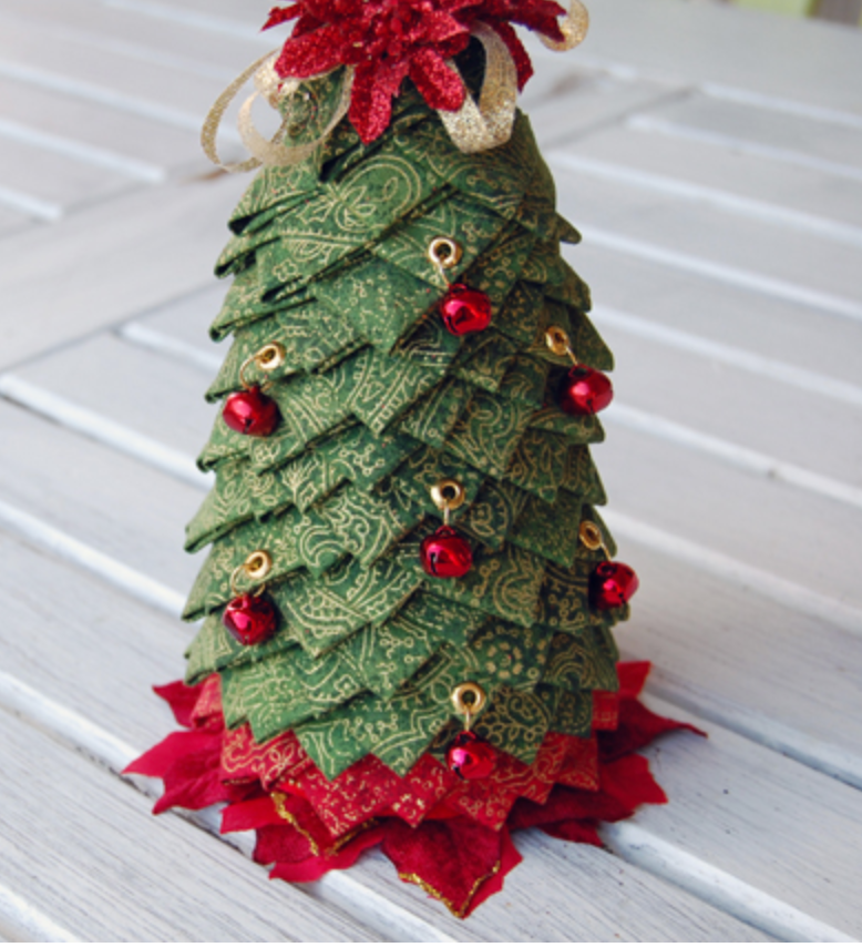 No-Sew Quilted Christmas Tree & Ornament Workshop December 6 11-3:30, All Supplies Included