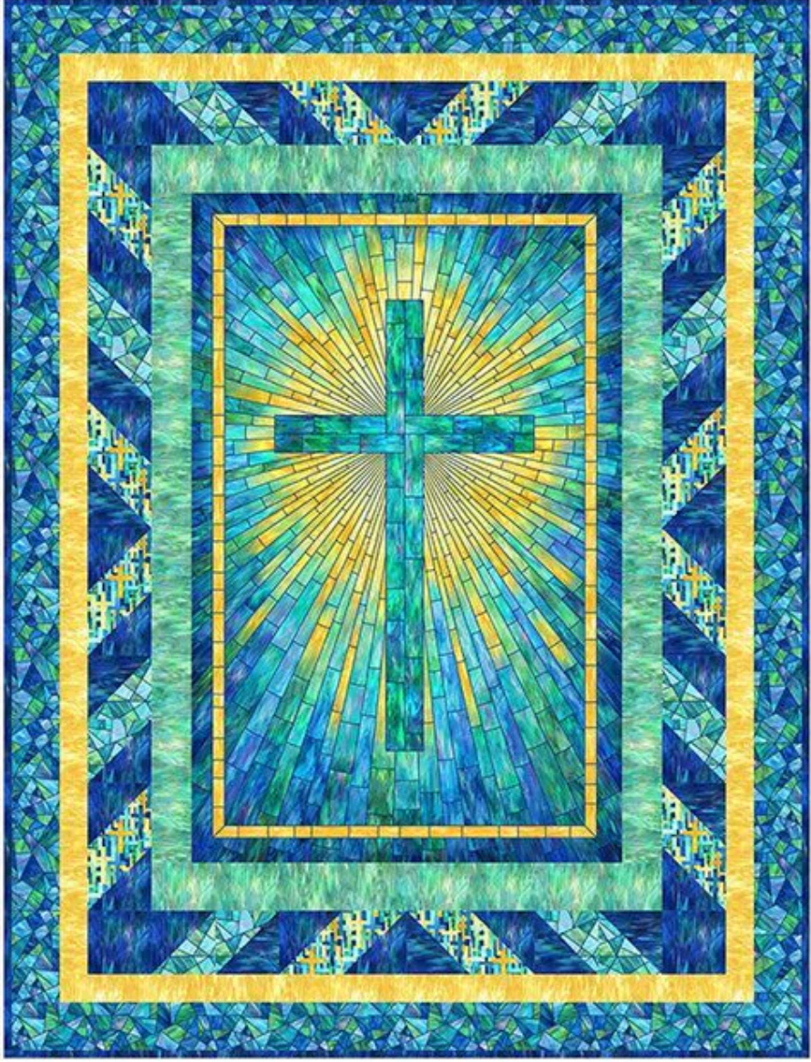 Risen Rays of Glory Quilt Kit from Northcott